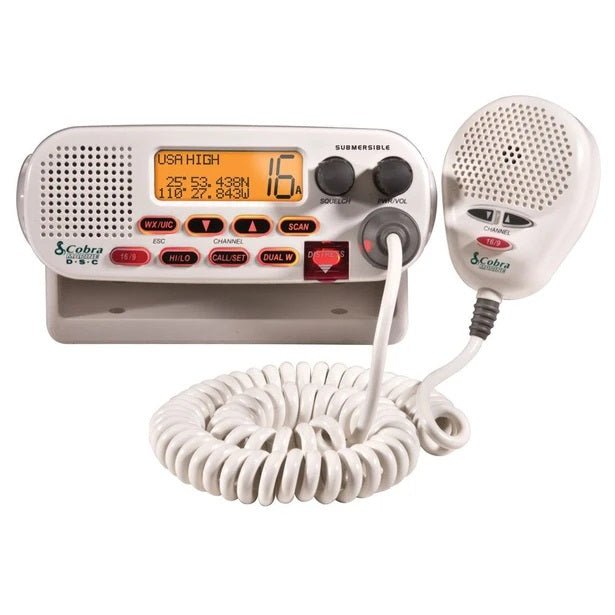 FIX VHF RADIO CLASS - D DSC WHT - Get Tight Gear