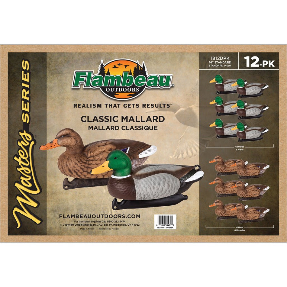 Flambeau Master Series Mallard Floater Decoys 12 pk. - Get Tight Gear