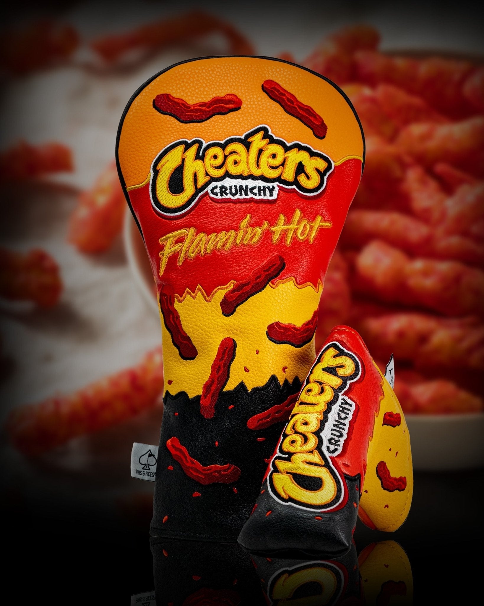 Flamin' Hot Cheaters - Blade Putter Cover - Get Tight Gear