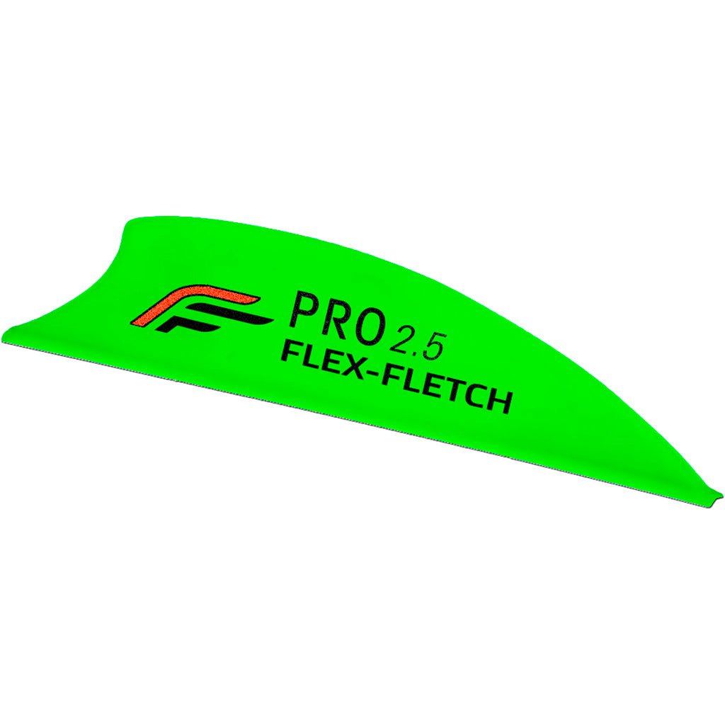 Flex Fletch Pro 2.5 Vanes Cosmic Green 2.5 in. 36 pk. - Get Tight Gear