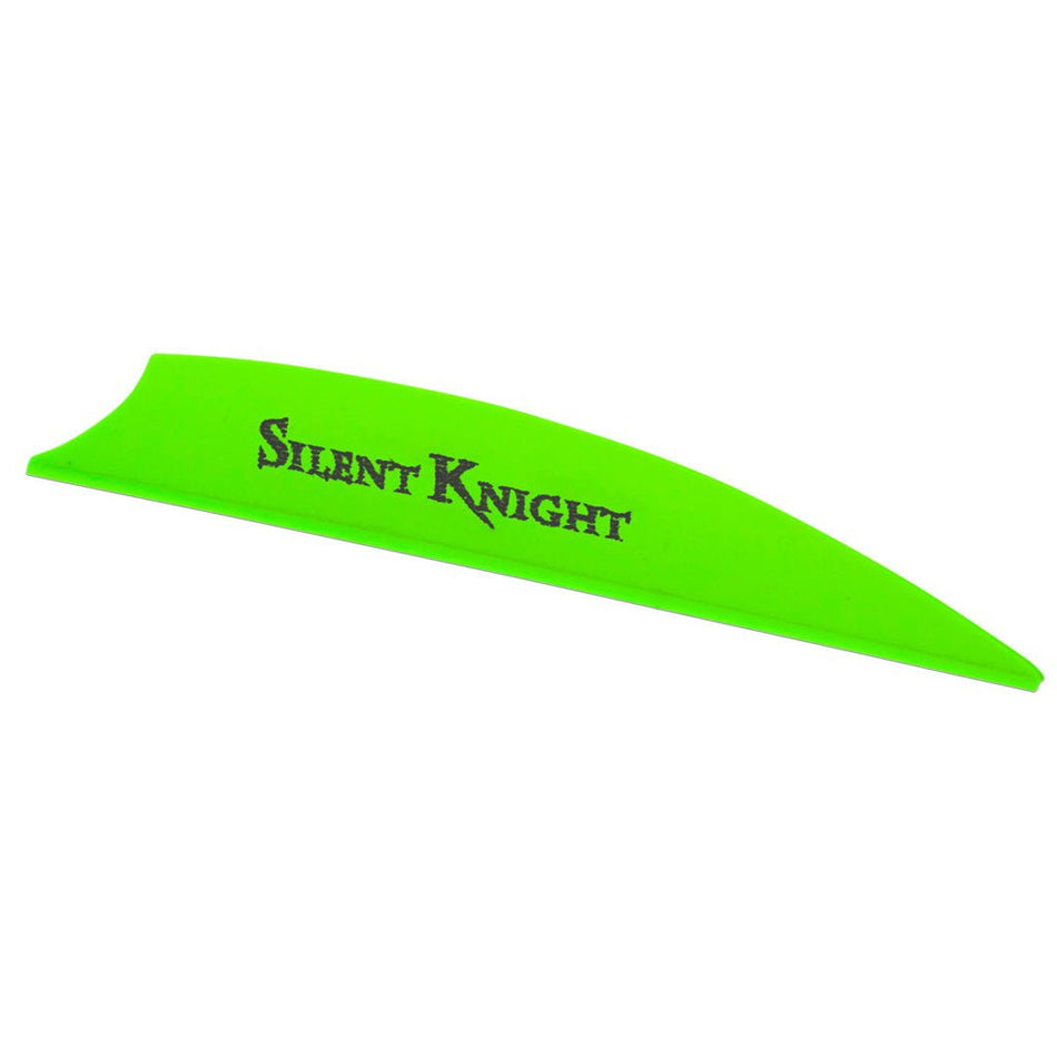 Flex Fletch Silent Knight Vanes Flo Green 3 in. 36 pk. - Get Tight Gear