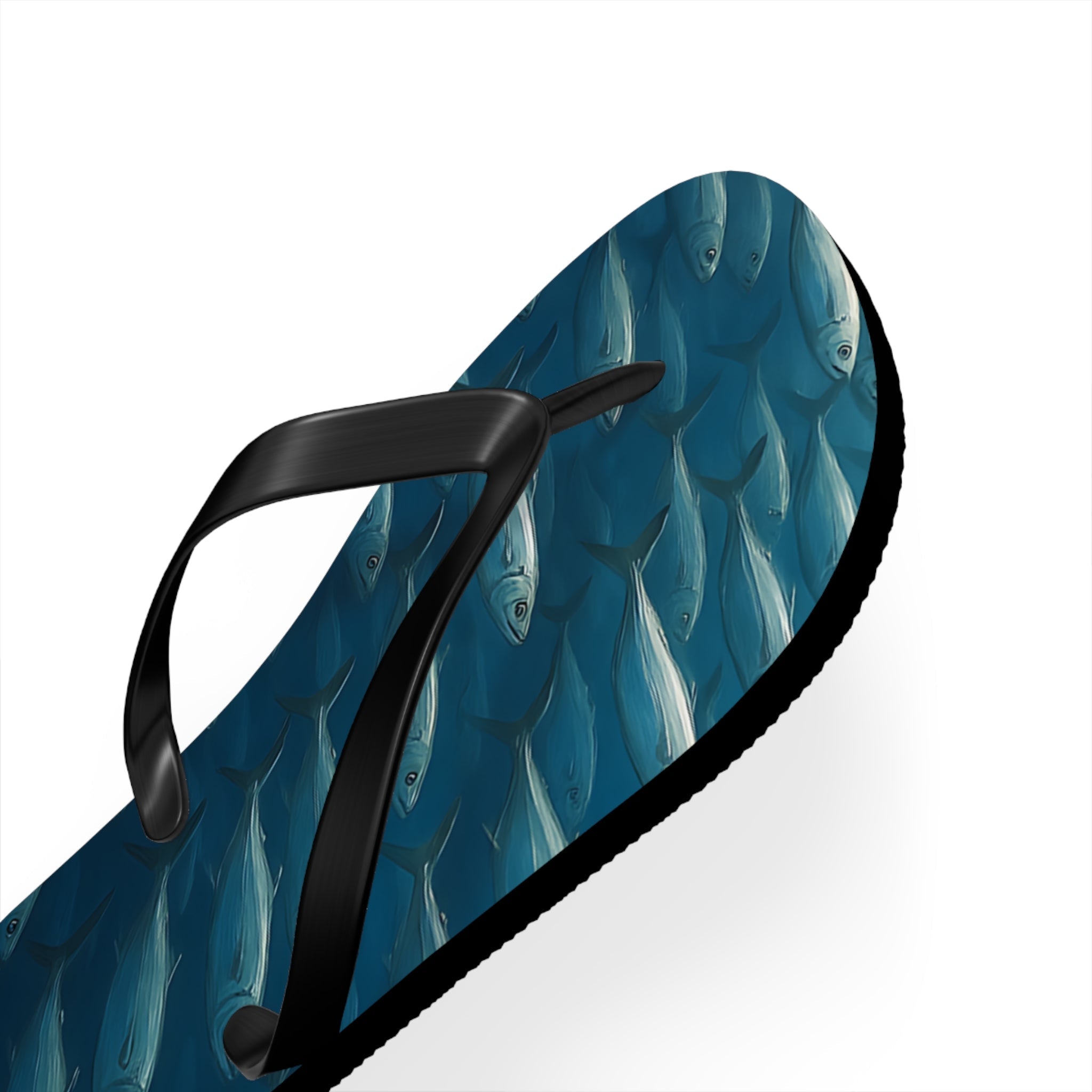 Flip Flops - Bait Fish Summer Beach Footwear for Aquatic Lovers - Get Tight Gear