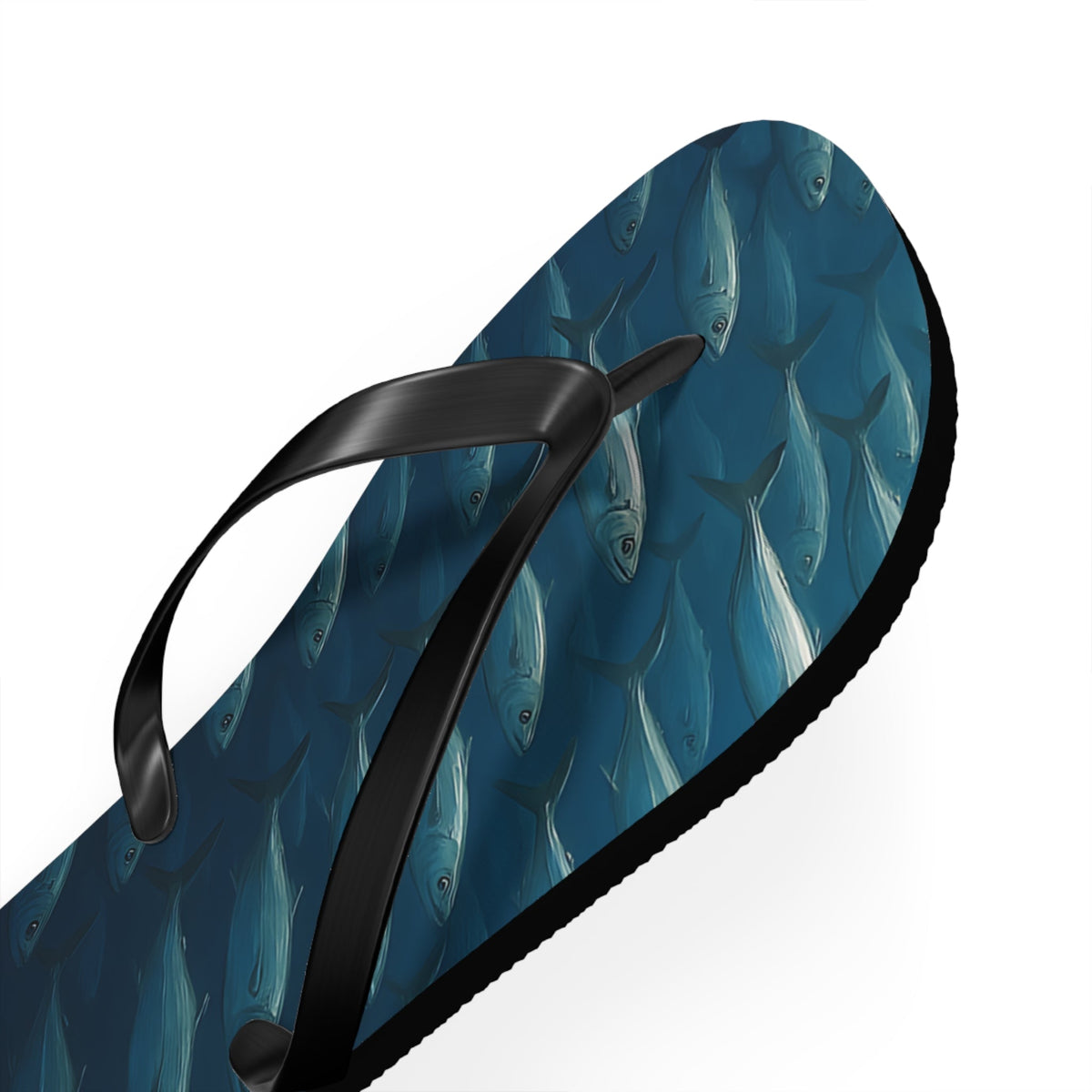 Flip Flops - Bait Fish Summer Beach Footwear for Aquatic Lovers - Get Tight Gear
