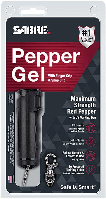 Flip Top Pepper Gel Black - Get Tight Gear