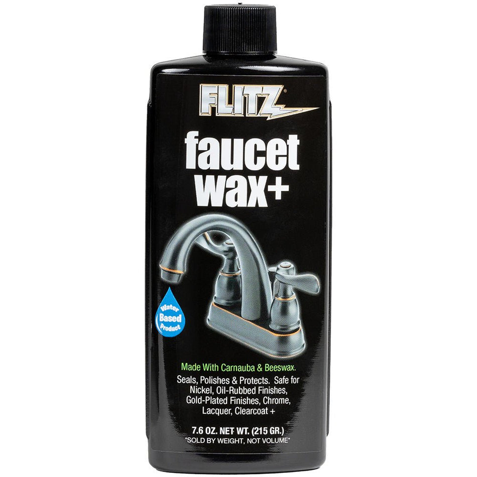 Flitz Faucet Waxx Plus - 7.6oz Bottle - Get Tight Gear