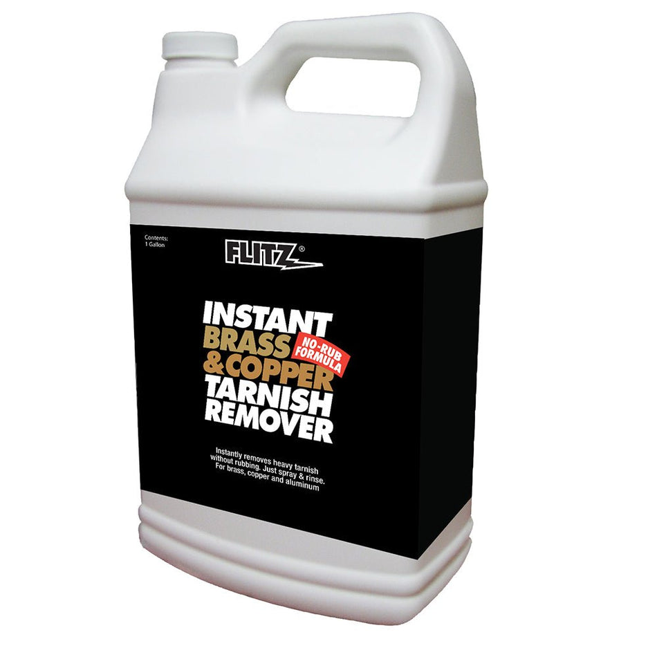 Flitz Instant Brass & Copper Tarnish Remover - 1 Gallon - Get Tight Gear