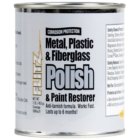 Flitz Metal, Plastic & Fiberglass Polish Paste - 1.0lb - Get Tight Gear