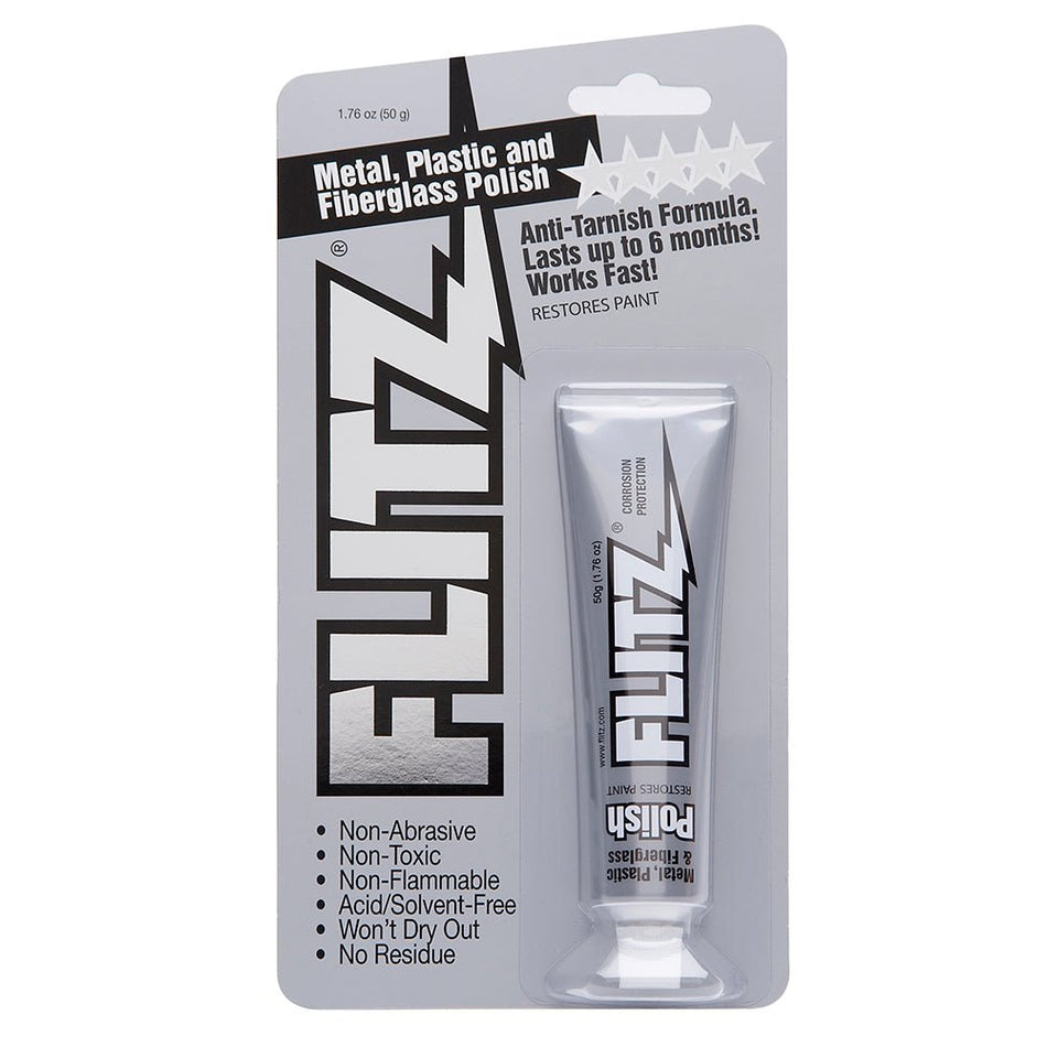 Flitz Polish - Paste - 1.76oz Tube - 6 - Pack - Get Tight Gear