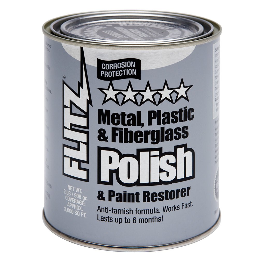 Flitz Polish - Paste - 2.0 lb. Quart Can - Get Tight Gear