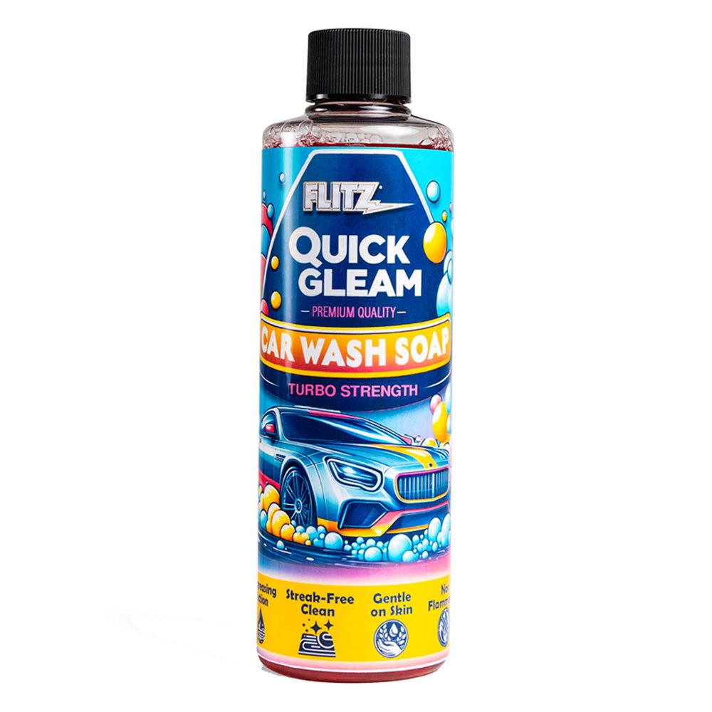 Flitz Quick Gleam Car Wash Soap - 8oz - Get Tight Gear