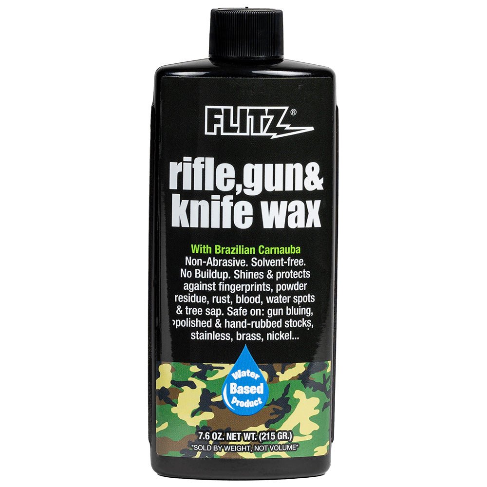 Flitz Rifle, Gun & Knife Wax - 7.6 oz. Bottle - Get Tight Gear