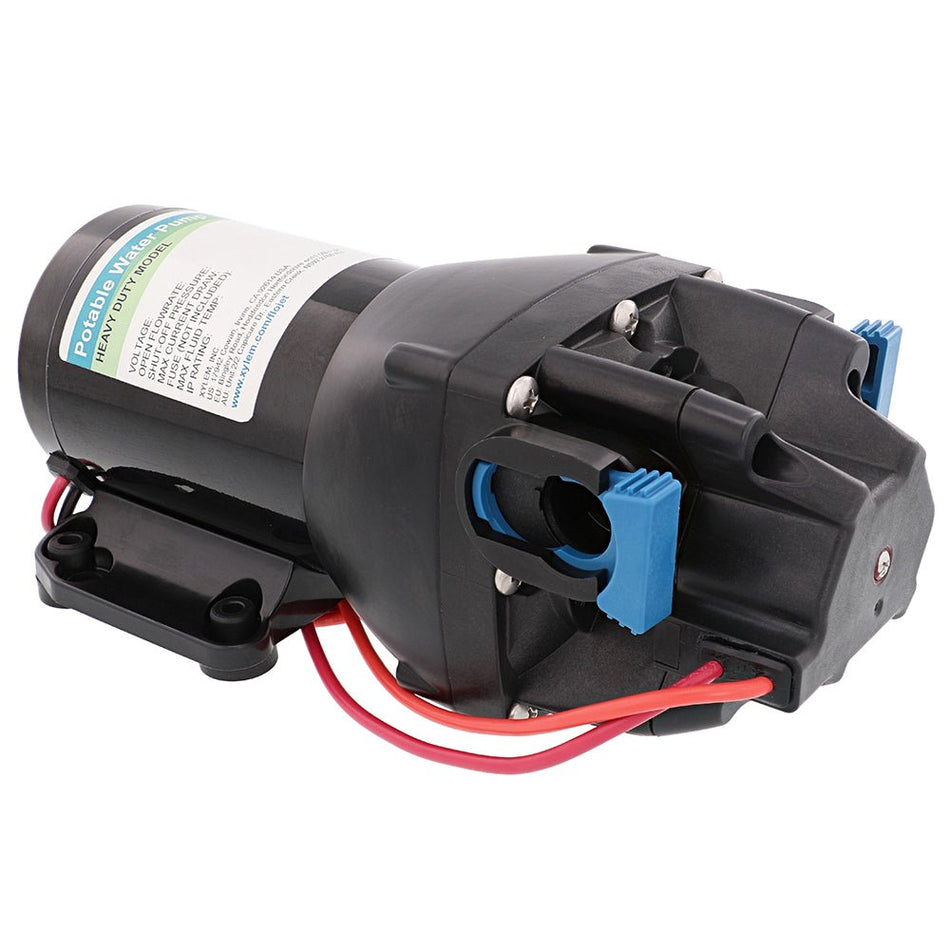 Flojet Heavy Duty RV Water Pump w/Strainer - 12V - 3GPM - 50PSI - Get Tight Gear