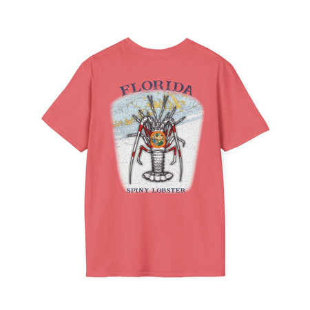 Florida Spiny Lobster Fishing Enthusiast Unisex Softstyle T-Shirt | Coastal Vibes, Gift for Fishermen, Casual Wear, Outdoor Apparel, Beach Day - Get Tight Gear