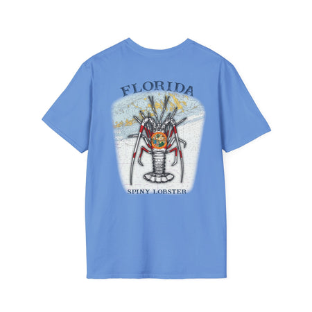 Florida Spiny Lobster Fishing Enthusiast Unisex Softstyle T-Shirt | Coastal Vibes, Gift for Fishermen, Casual Wear, Outdoor Apparel, Beach Day - Get Tight Gear