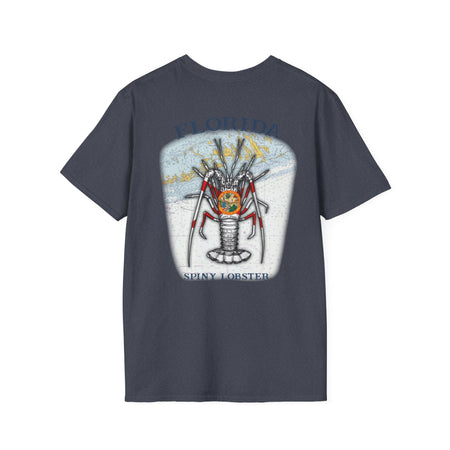 Florida Spiny Lobster Fishing Enthusiast Unisex Softstyle T-Shirt | Coastal Vibes, Gift for Fishermen, Casual Wear, Outdoor Apparel, Beach Day - Get Tight Gear