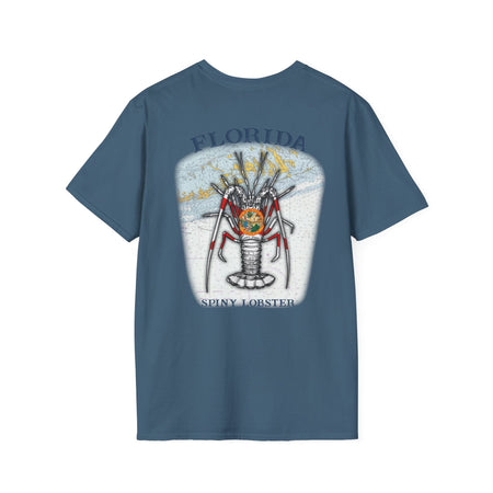 Florida Spiny Lobster Fishing Enthusiast Unisex Softstyle T-Shirt | Coastal Vibes, Gift for Fishermen, Casual Wear, Outdoor Apparel, Beach Day - Get Tight Gear