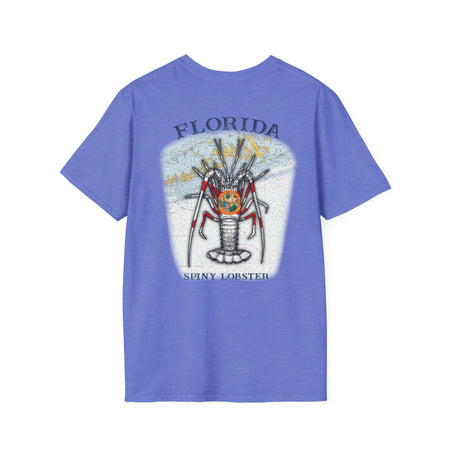 Florida Spiny Lobster Fishing Enthusiast Unisex Softstyle T-Shirt | Coastal Vibes, Gift for Fishermen, Casual Wear, Outdoor Apparel, Beach Day - Get Tight Gear
