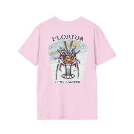 Florida Spiny Lobster Fishing Enthusiast Unisex Softstyle T-Shirt | Coastal Vibes, Gift for Fishermen, Casual Wear, Outdoor Apparel, Beach Day - Get Tight Gear