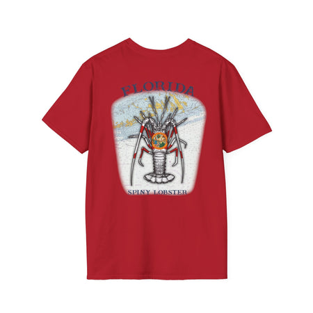 Florida Spiny Lobster Fishing Enthusiast Unisex Softstyle T-Shirt | Coastal Vibes, Gift for Fishermen, Casual Wear, Outdoor Apparel, Beach Day - Get Tight Gear