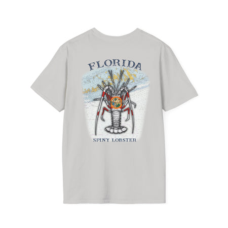 Florida Spiny Lobster Fishing Enthusiast Unisex Softstyle T-Shirt | Coastal Vibes, Gift for Fishermen, Casual Wear, Outdoor Apparel, Beach Day - Get Tight Gear