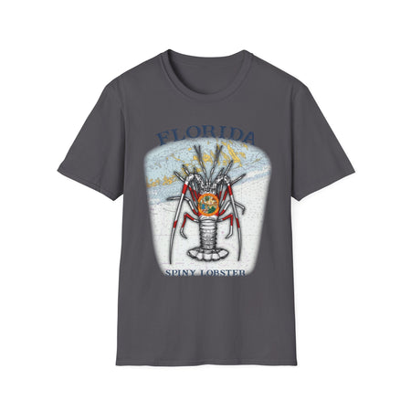 Florida Spiny Lobster Unisex Softstyle T-Shirt, Beachwear, Casual Tee, Seafood Lover Gift, Summer Outing Shirt - Get Tight Gear
