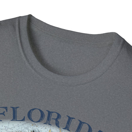 Florida Spiny Lobster Unisex Softstyle T-Shirt, Beachwear, Casual Tee, Seafood Lover Gift, Summer Outing Shirt - Get Tight Gear