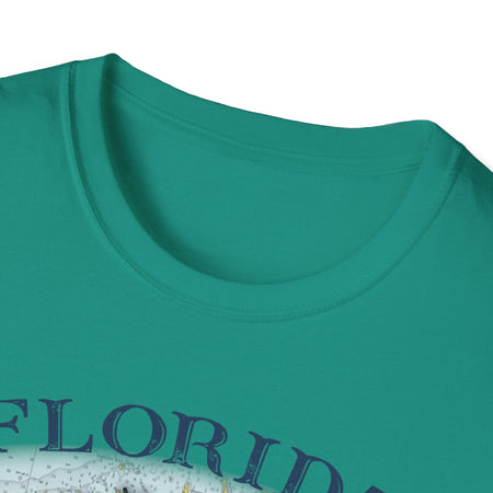 Florida Spiny Lobster Unisex Softstyle T-Shirt, Beachwear, Casual Tee, Seafood Lover Gift, Summer Outing Shirt - Get Tight Gear