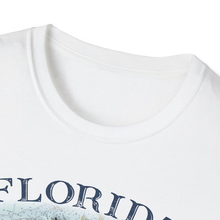 Florida Spiny Lobster Unisex Softstyle T-Shirt, Beachwear, Casual Tee, Seafood Lover Gift, Summer Outing Shirt - Get Tight Gear