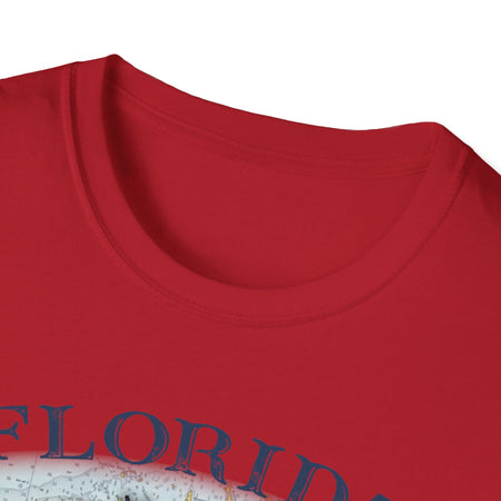 Florida Spiny Lobster Unisex Softstyle T-Shirt, Beachwear, Casual Tee, Seafood Lover Gift, Summer Outing Shirt - Get Tight Gear