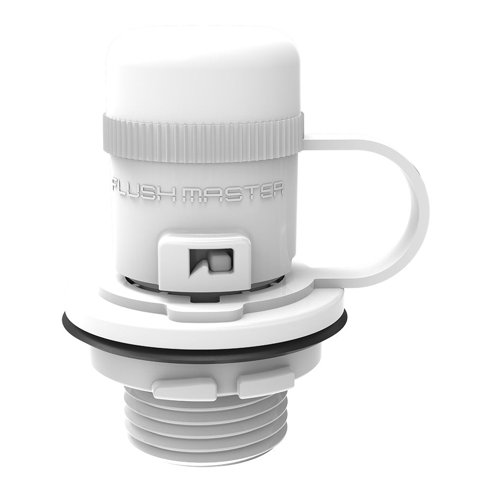 Flushmaster Flush Port Quick Connect f/Mercury - White - Get Tight Gear