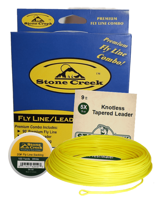 Fly Line Combo - Line - Leader - Backing - Get Tight Gear