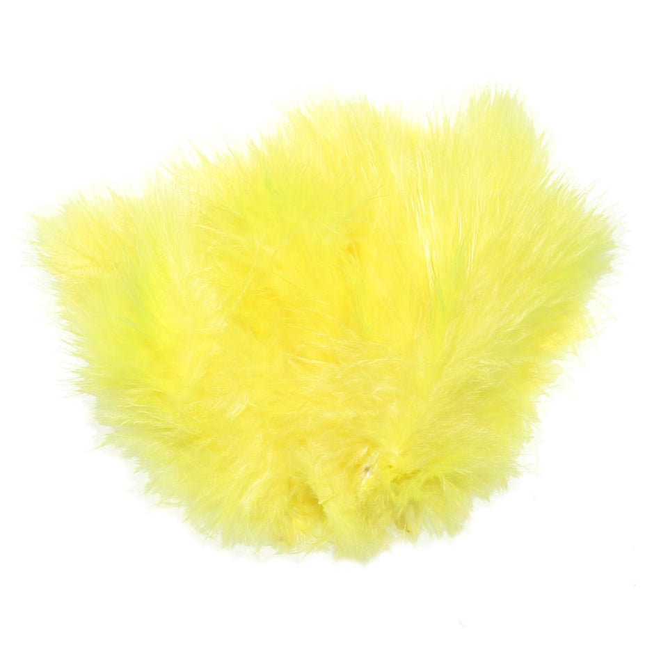 Fly Tying Materials - Select Woolly Bugger Marabou Fluorescent Colors - 1/8 Ounce - Get Tight Gear