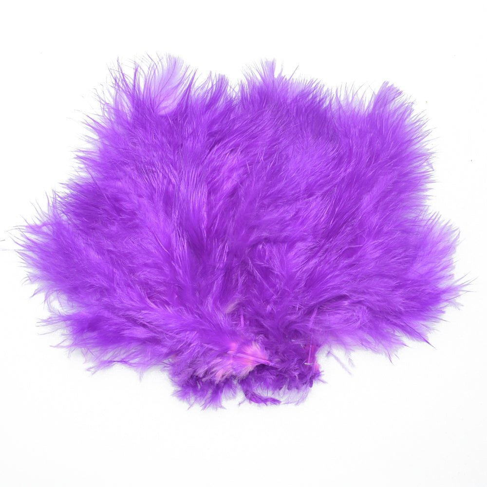 Fly Tying Materials - Select Woolly Bugger Marabou Standard Colors - 1/8 Ounce - Get Tight Gear