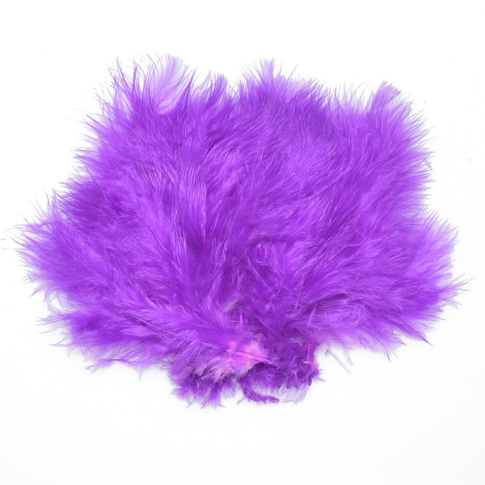 Fly Tying Materials - Select Woolly Bugger Marabou Standard Colors - 1/8 Ounce - Get Tight Gear