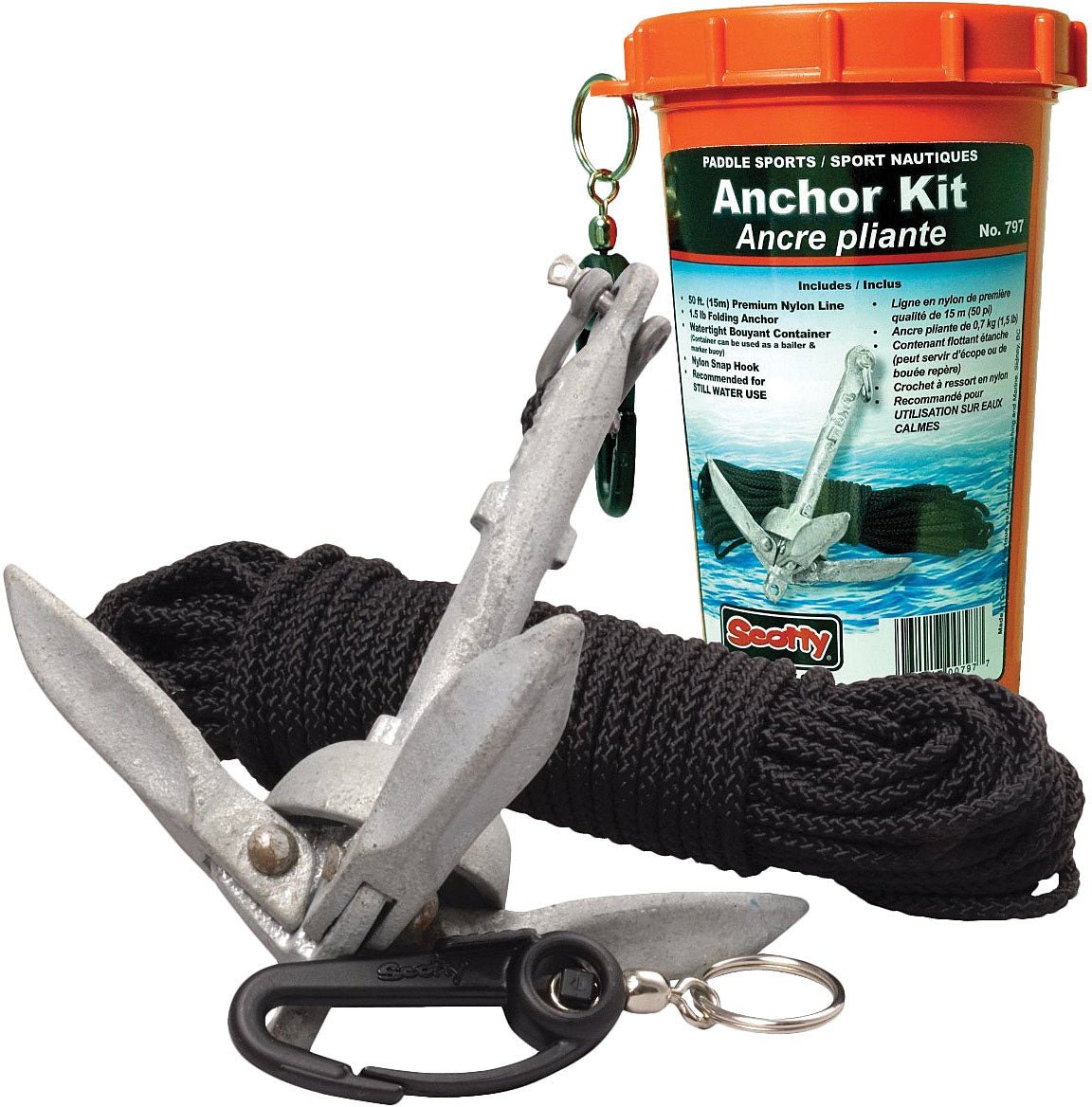 Folding 1.5 Lb Anchor Kit - Get Tight Gear