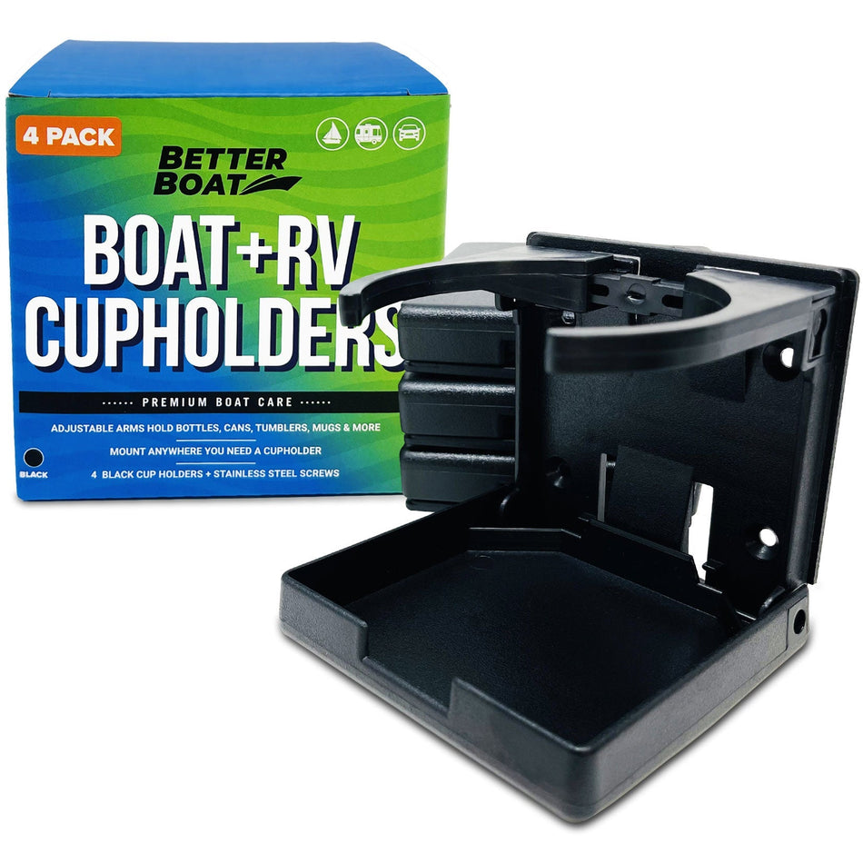 Folding Boat Cup Holder 4PCs - Get Tight Gear