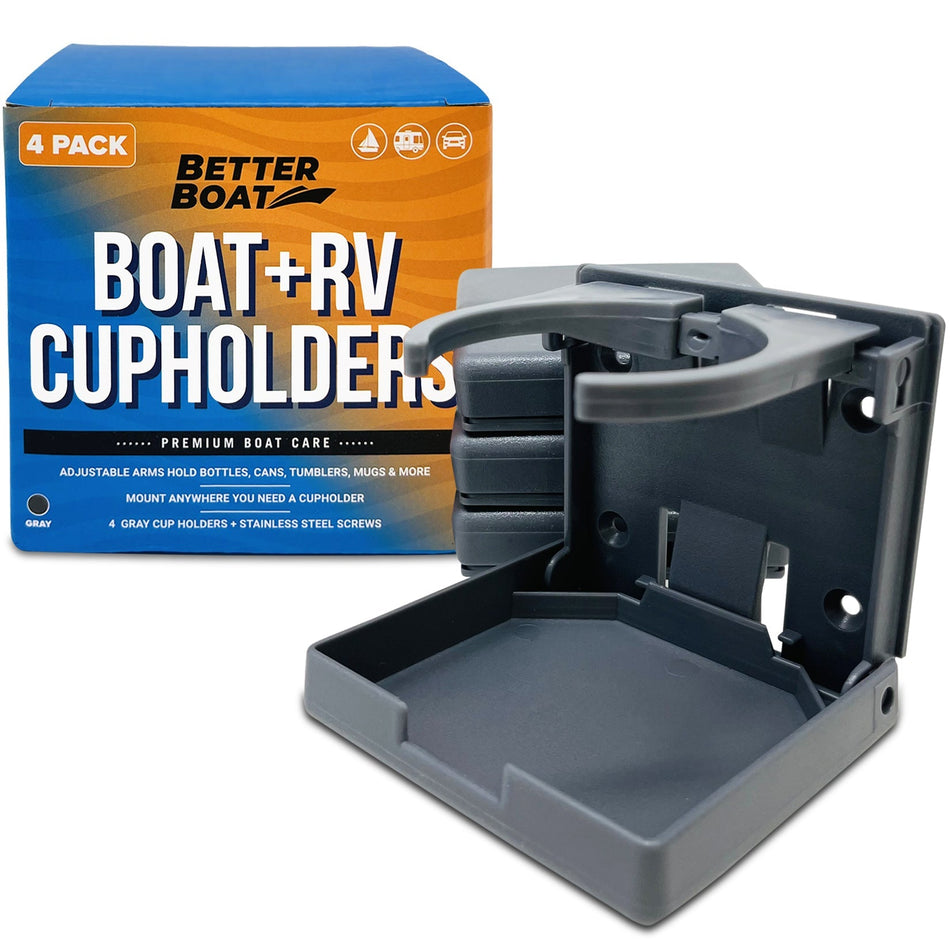 Folding Boat Cup Holder 4PCs - Get Tight Gear