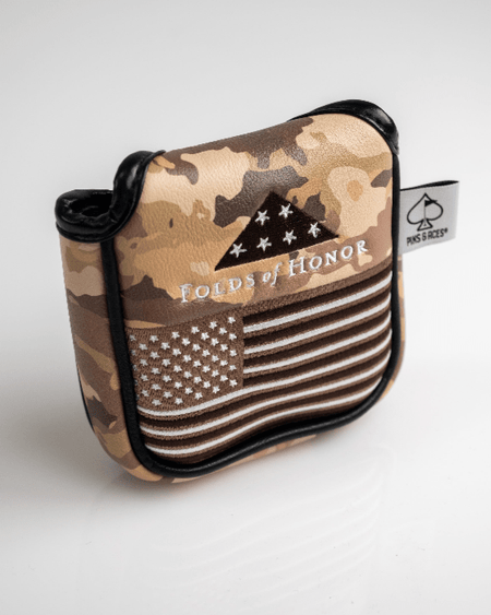 Folds of Honor 2.0 - Mallet Putter Cover - Get Tight Gear