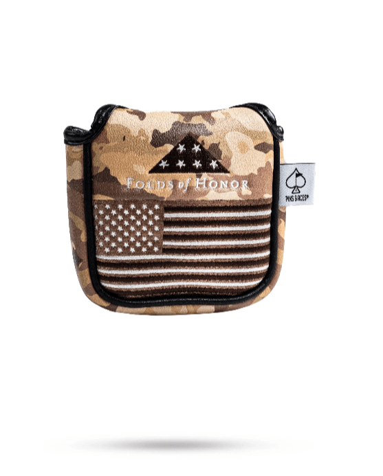 Folds of Honor 2.0 - Mallet Putter Cover - Get Tight Gear