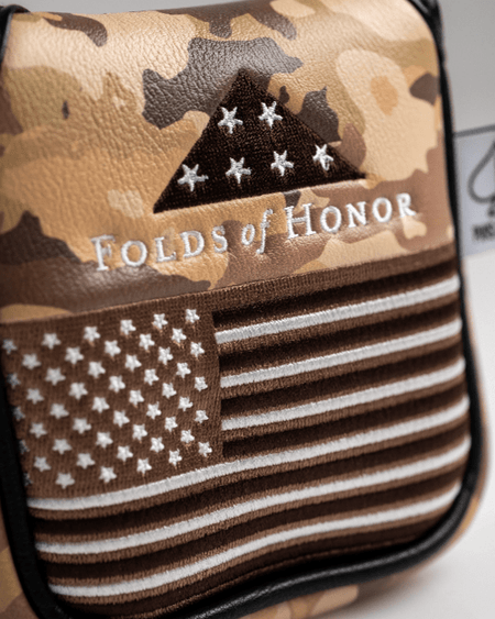 Folds of Honor 2.0 - Mallet Putter Cover - Get Tight Gear