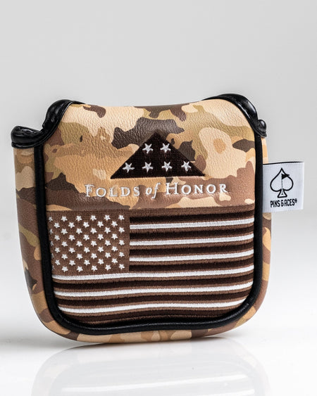Folds of Honor 2.0 - Mallet Putter Cover - Get Tight Gear
