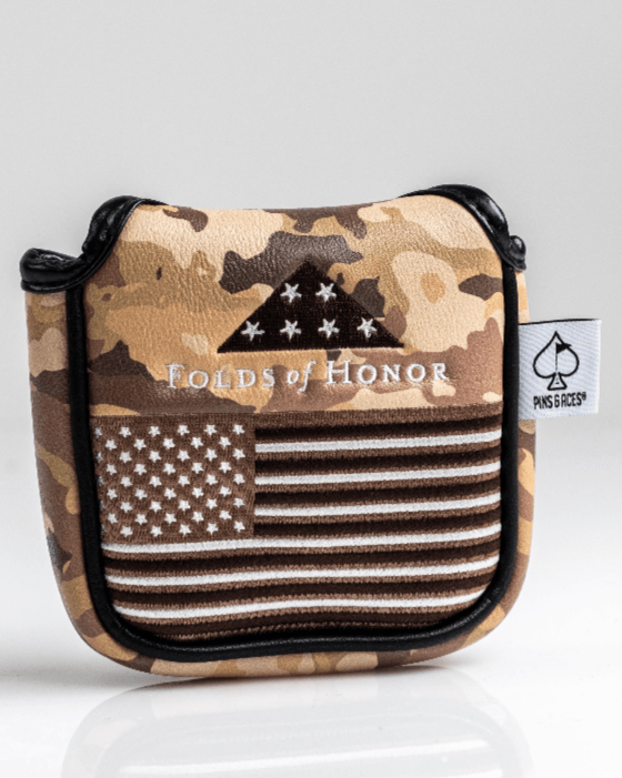 Folds of Honor 2.0 - Mallet Putter Cover - Get Tight Gear