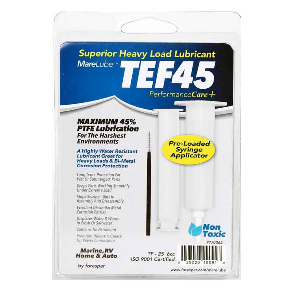 Forespar Marelube TEF45 6cc Syringe - Get Tight Gear