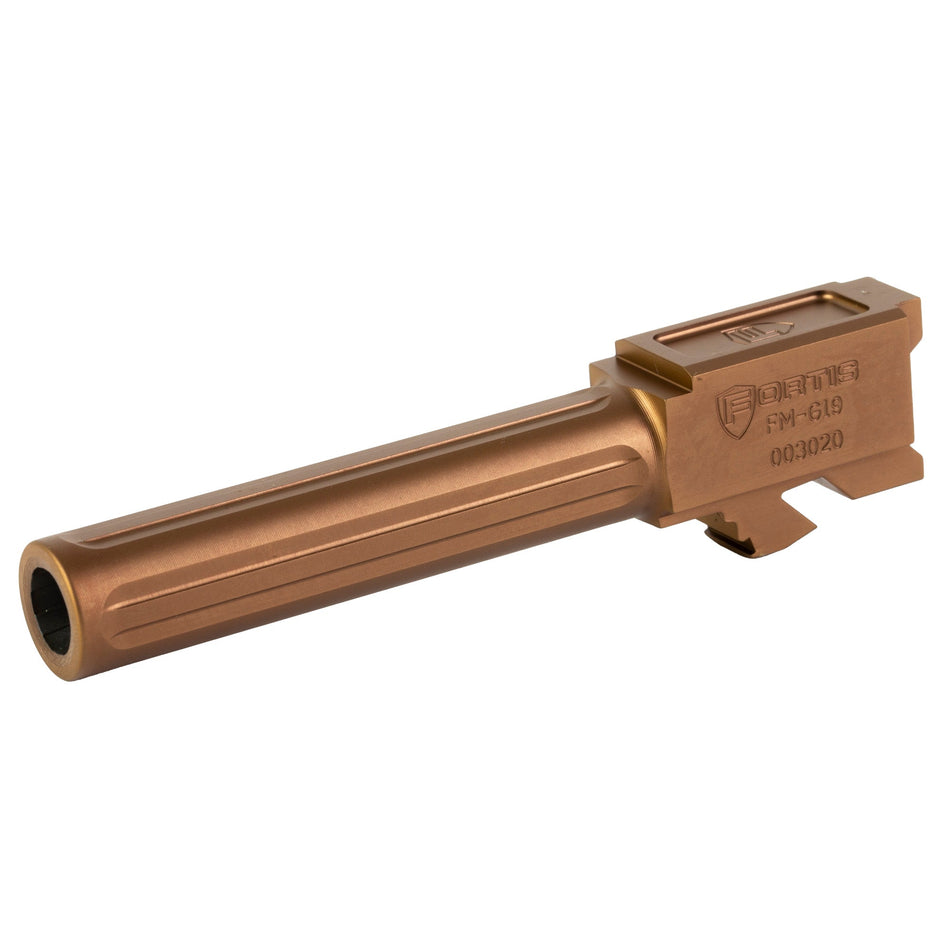 FORTIS BARREL FOR GLOCK 19 COPPER - Get Tight Gear