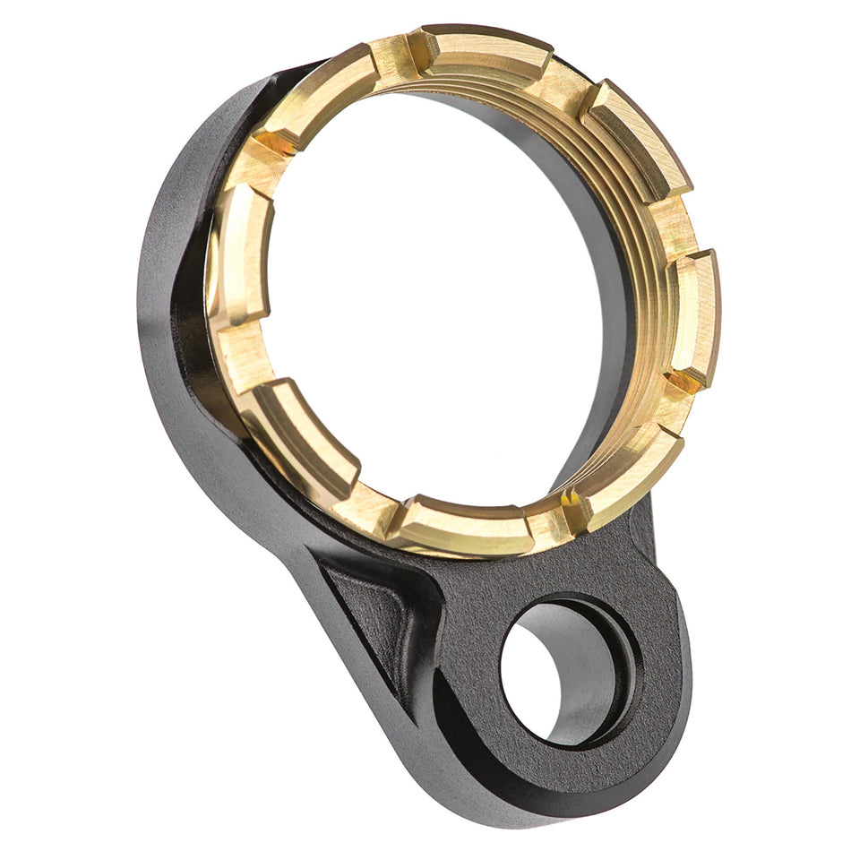 FORTIS LW ENHANCD AR15 END PLATE GLD - Get Tight Gear