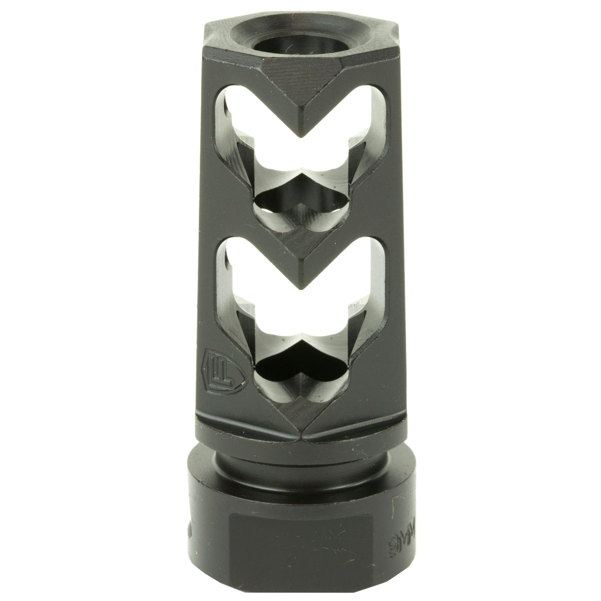 FORTIS MUZZLE BRAKE 9MM 1/2X28 BLK - Get Tight Gear