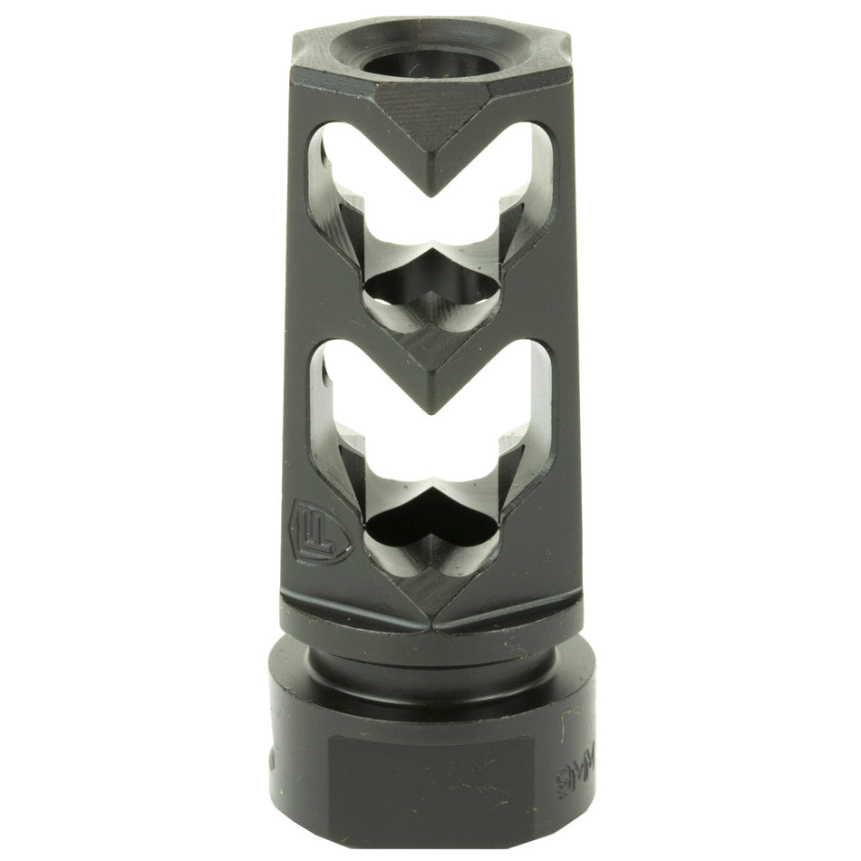 FORTIS MUZZLE BRAKE 9MM 1/2X28 BLK - Get Tight Gear