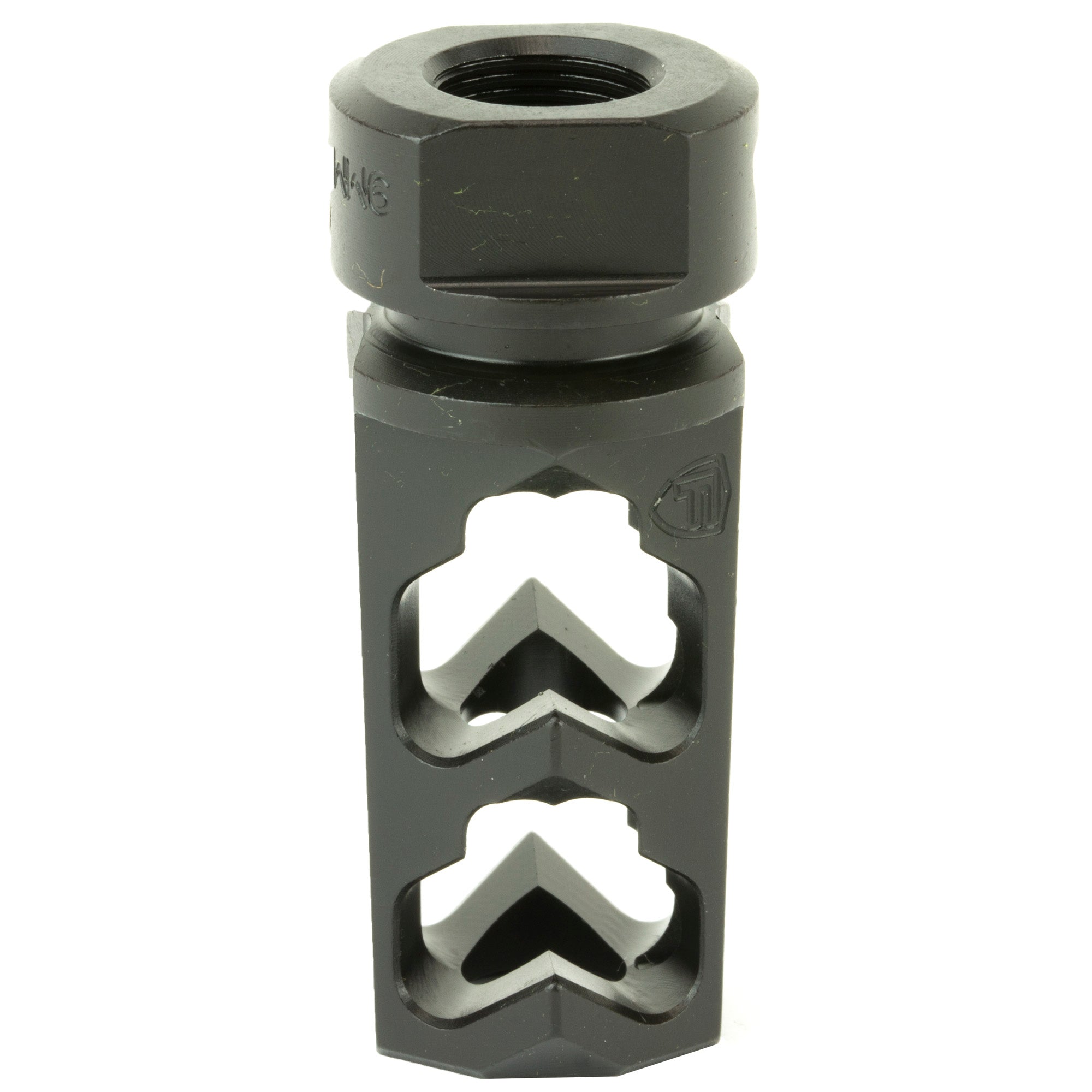 FORTIS MUZZLE BRAKE 9MM 1/2X28 BLK - Get Tight Gear