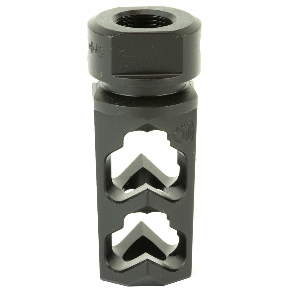 FORTIS MUZZLE BRAKE 9MM 1/2X28 BLK - Get Tight Gear