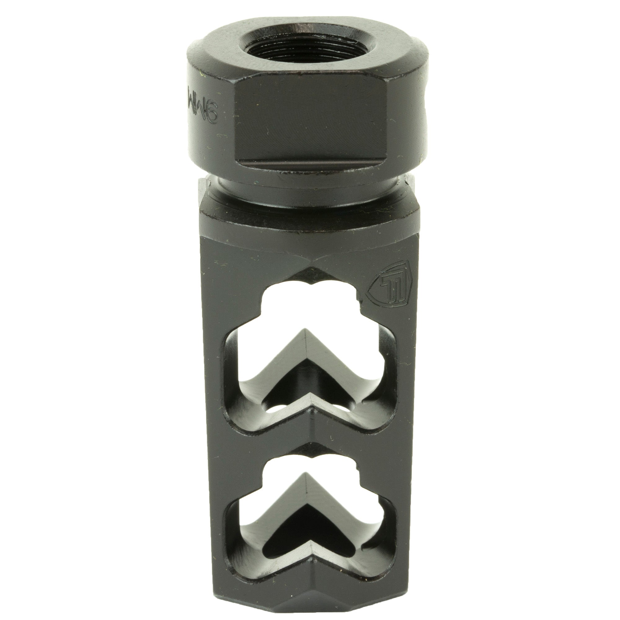 FORTIS MUZZLE BRAKE 9MM 1/2X36 BLK - Get Tight Gear